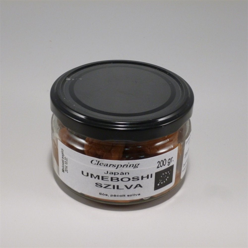 Clearspring organická slaná japonská slivka umeboši 200 g - 22774