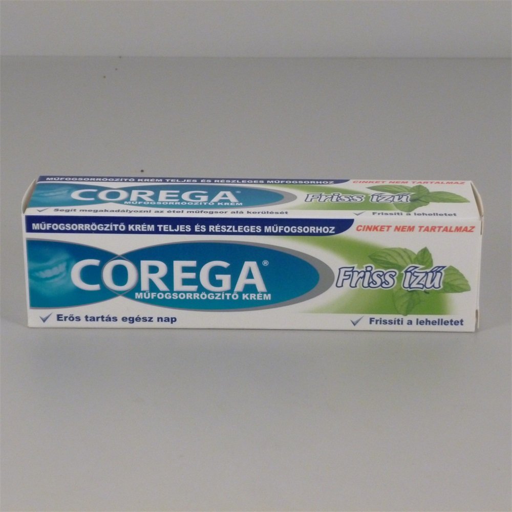 Corega krém na fixáciu zubných náhrad svieža chuť 40 ml - 34895
