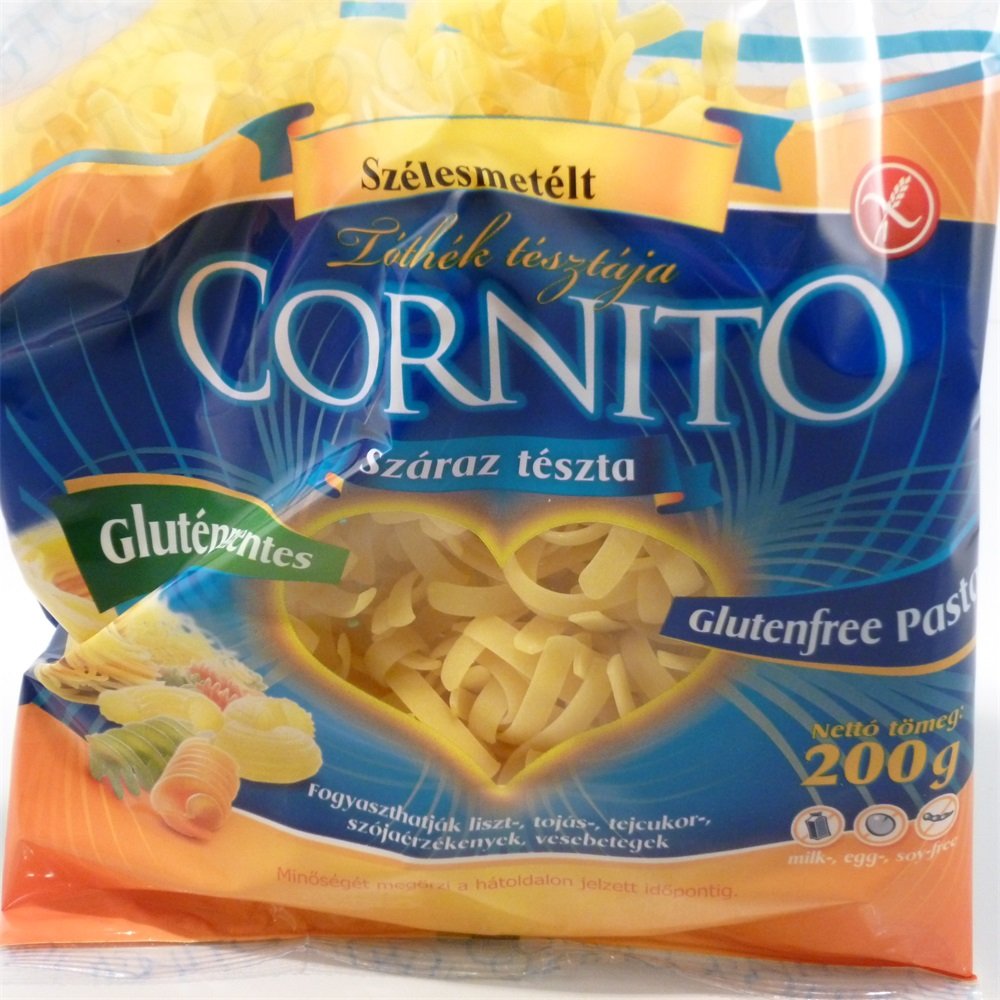 Cornito Bezlepkové kukuričné cestoviny široké rezané 200 g - 13515