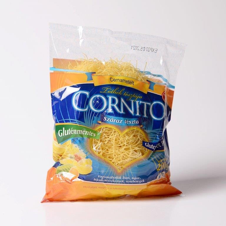 Cornito bezlepkové kukuričné cestoviny s niťovky 200 g - 13507