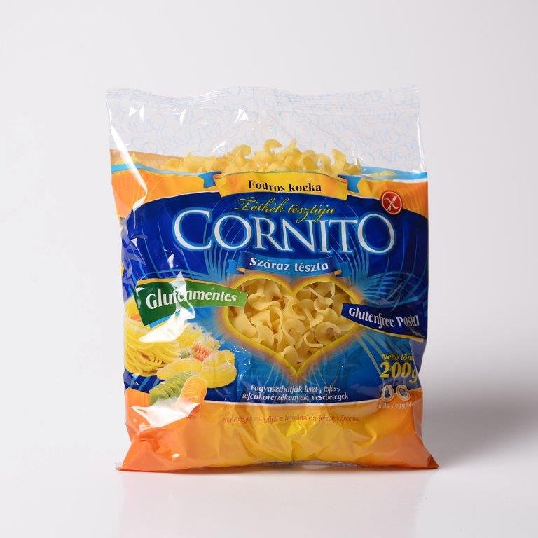 Cornito bezlepkové kukuričné cestoviny s kučeravými kockami 200 g - 13508