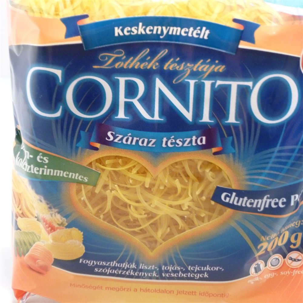 Cornito Kukuričné bezlepkové cestoviny, niťovky 200 g - 13509