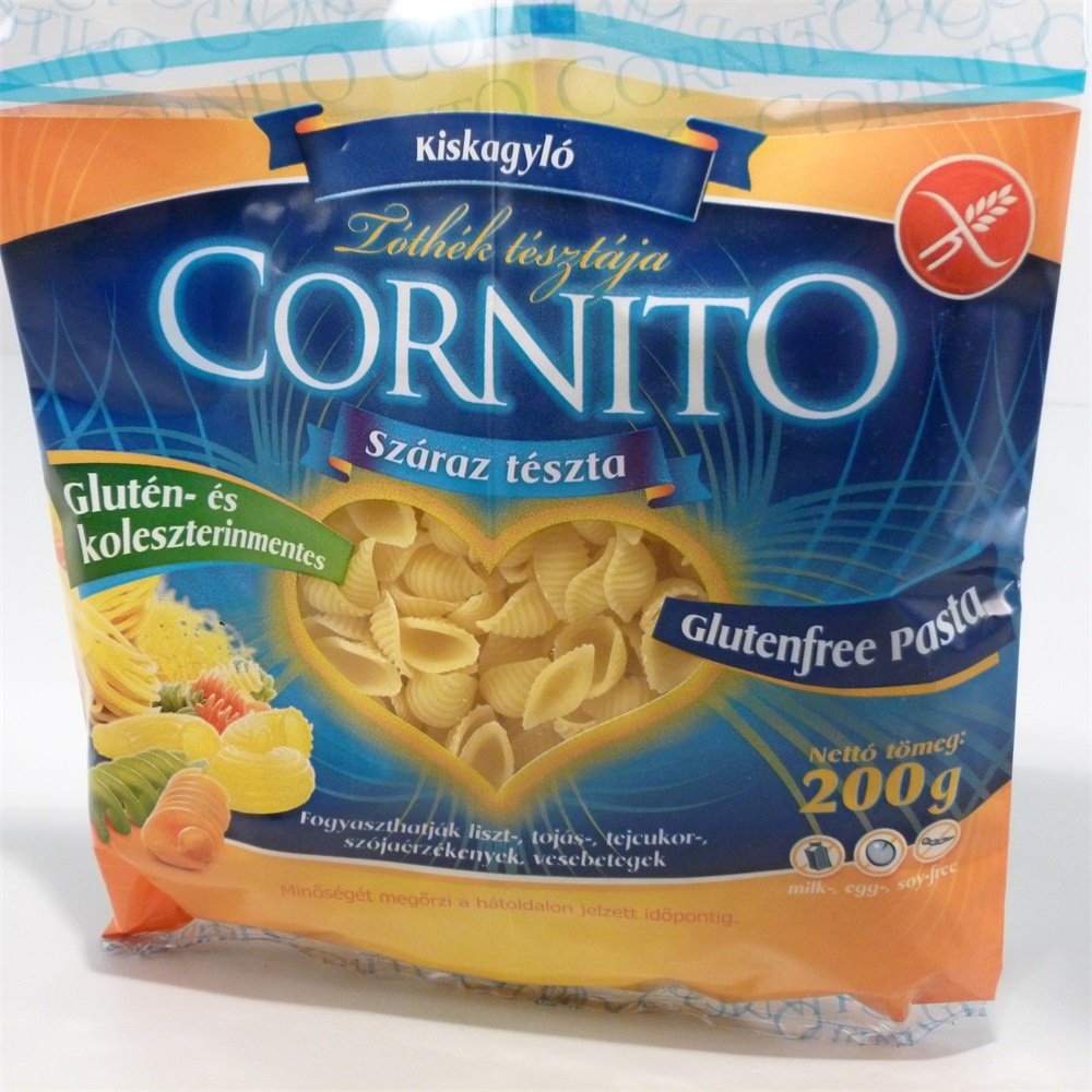 Cornito Bezlepkové kukuričné  cestoviny mušle 200 g - 13510