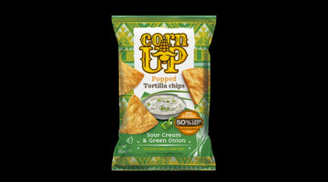 Corn Up  Kukuričné lupienky s cibuľou a kyslou smotanou 60 g - 91977