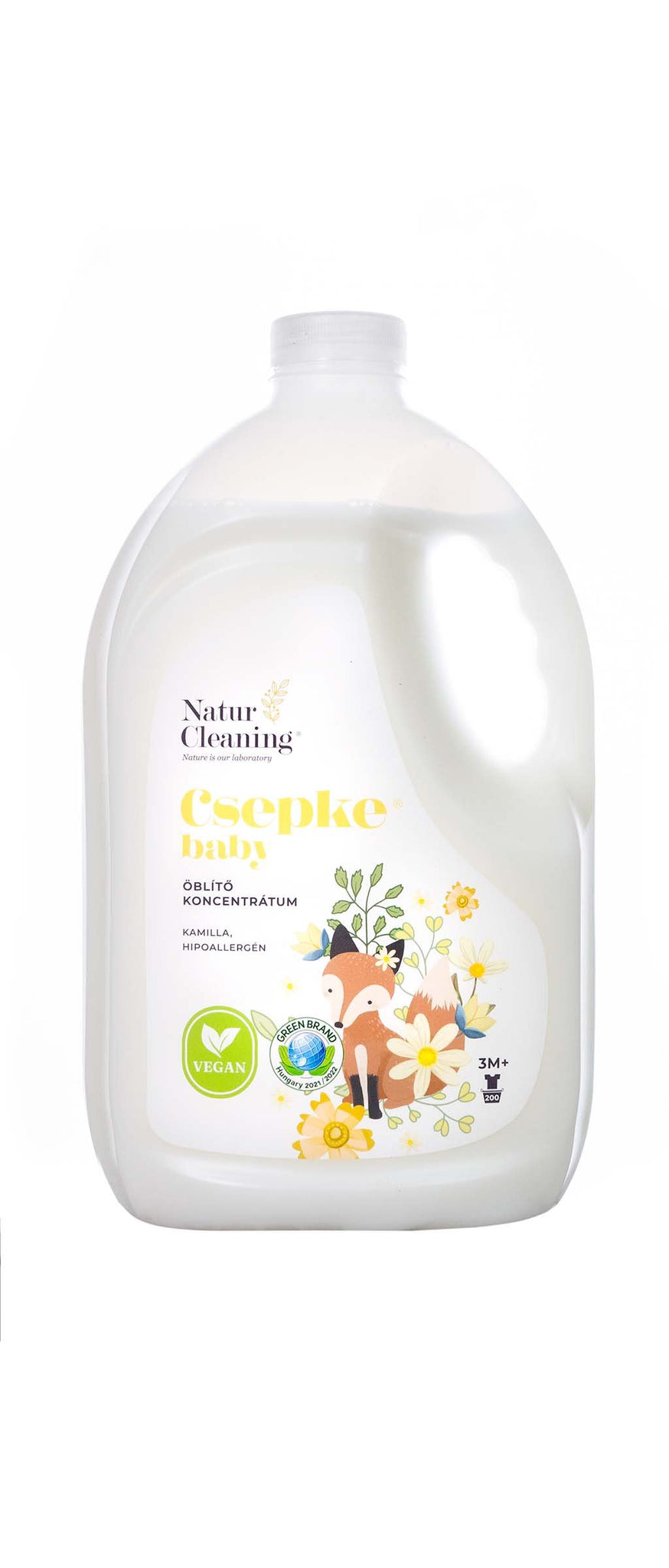 Csepke detský výplach s hypoalergénnou harmančekovou vôňou 3m 4000 ml - 90128