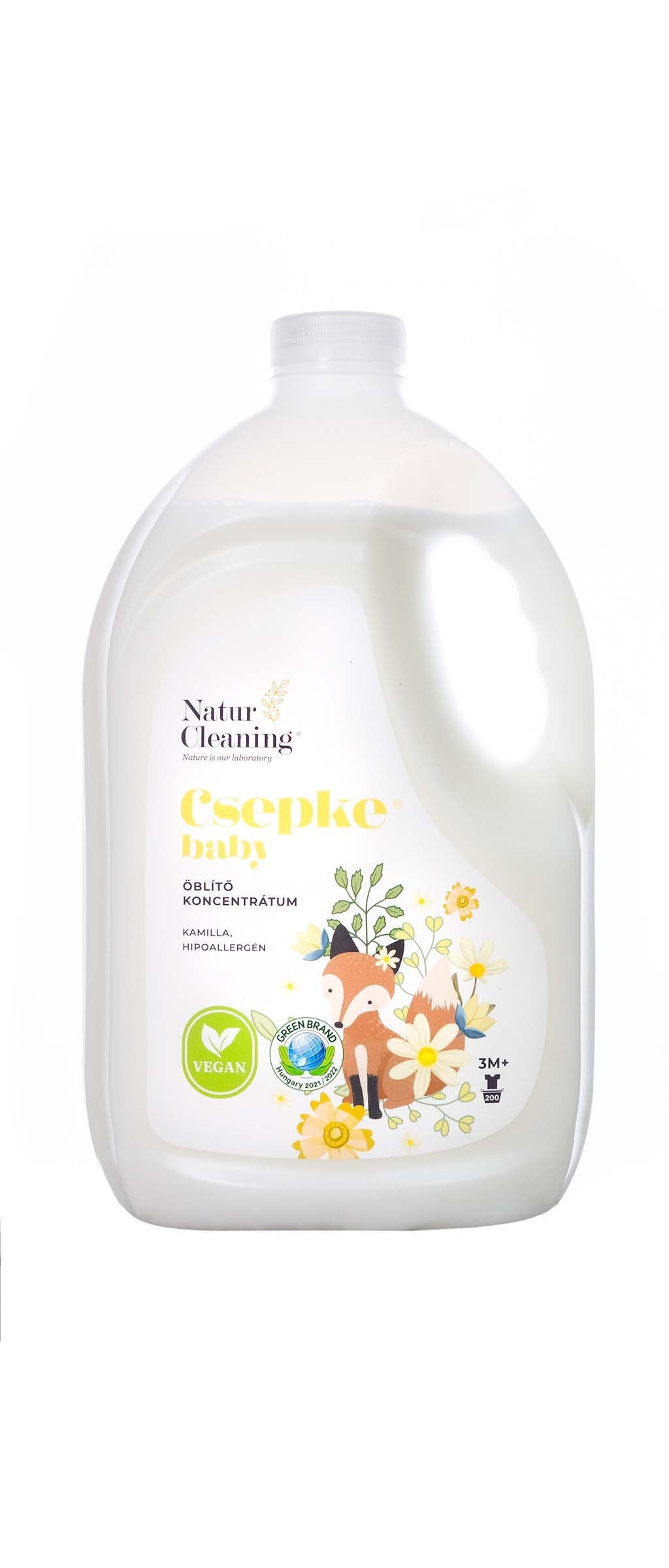 Csepke detský výplach s hypoalergénnou harmančekovou vôňou 3m 4000 ml - 90128