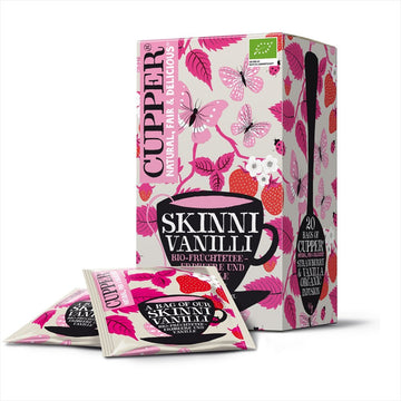 Cupper organického ovocného čaju vanilka 20 kusov 40 g - 58255