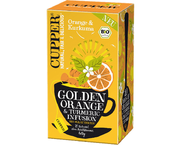 Čaj Cupper z organického pomaranča a kurkumy 40 g - 94800