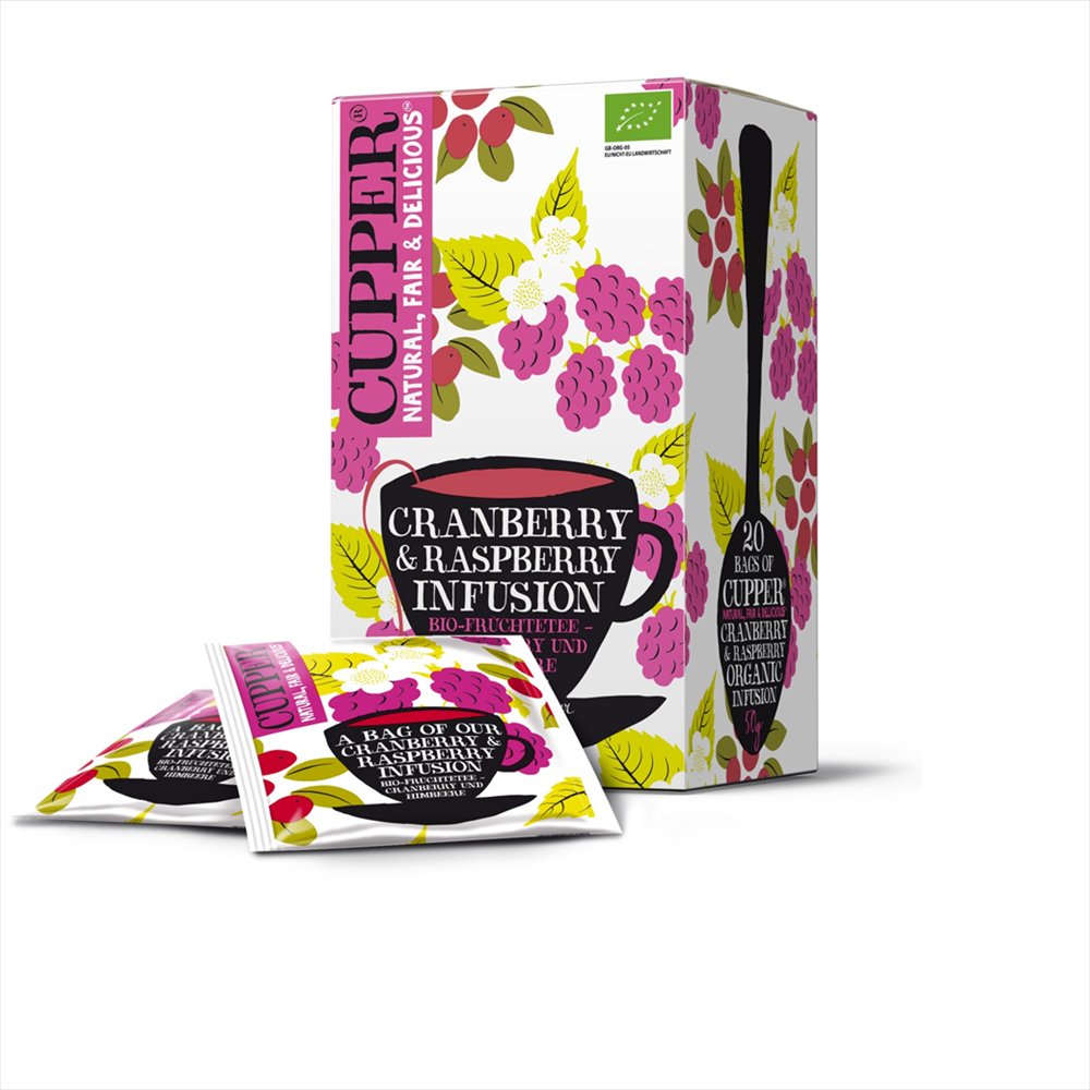 Cupper organické brusnice, maliny- 58252