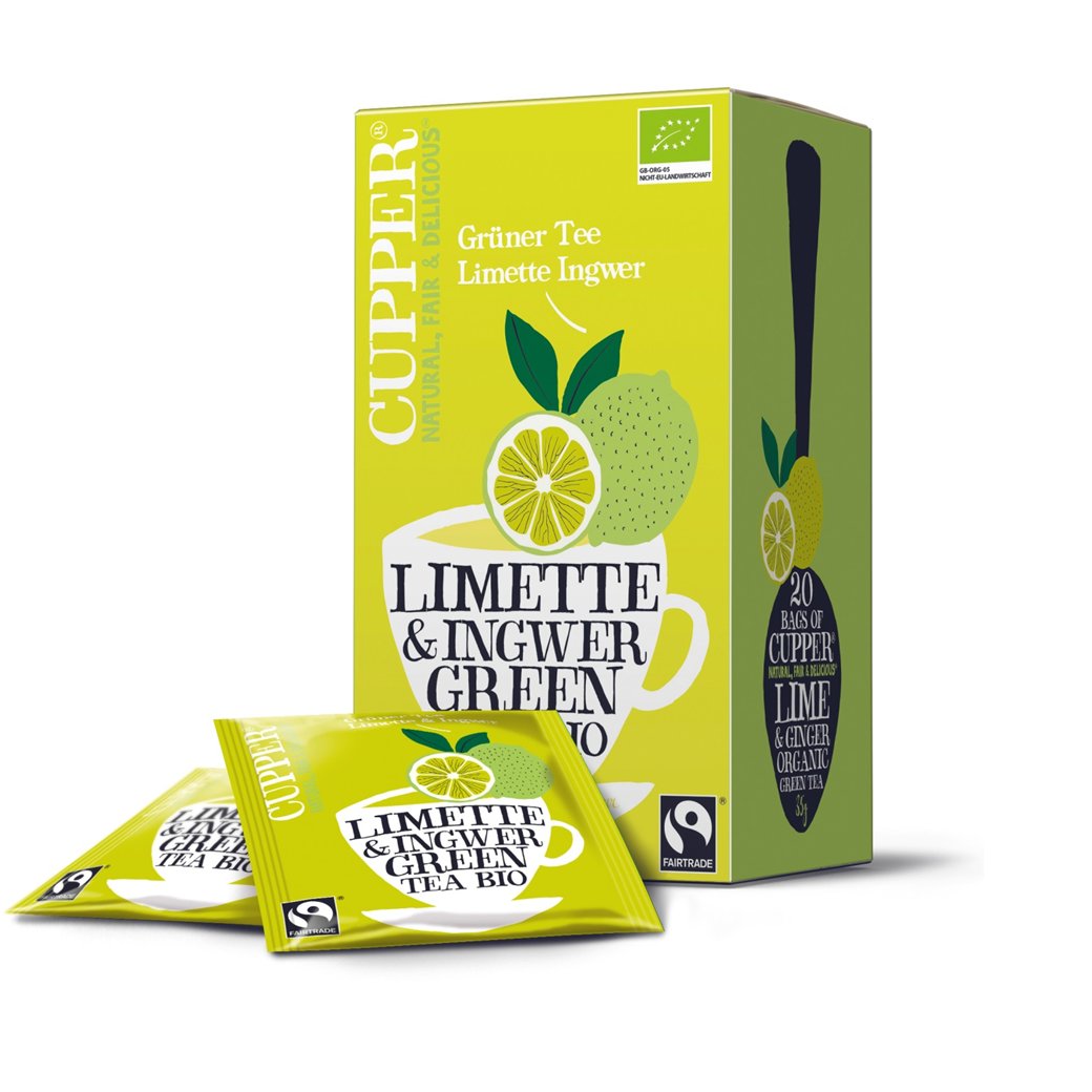 Cupper organický limetka, zázvor  -58251