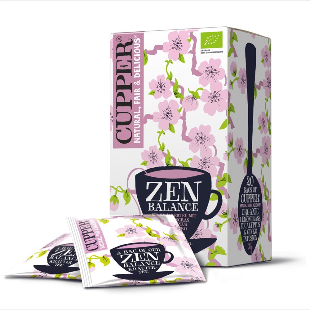Cupper bio zen balance tea 20 ks 35 g - 58262