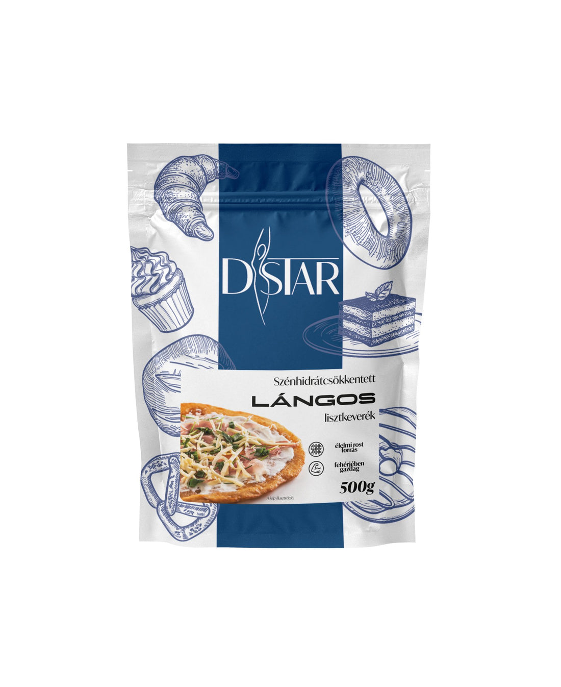 D-Star múka so zníženým obsahom sacharidov Múka 500 g - 95615
