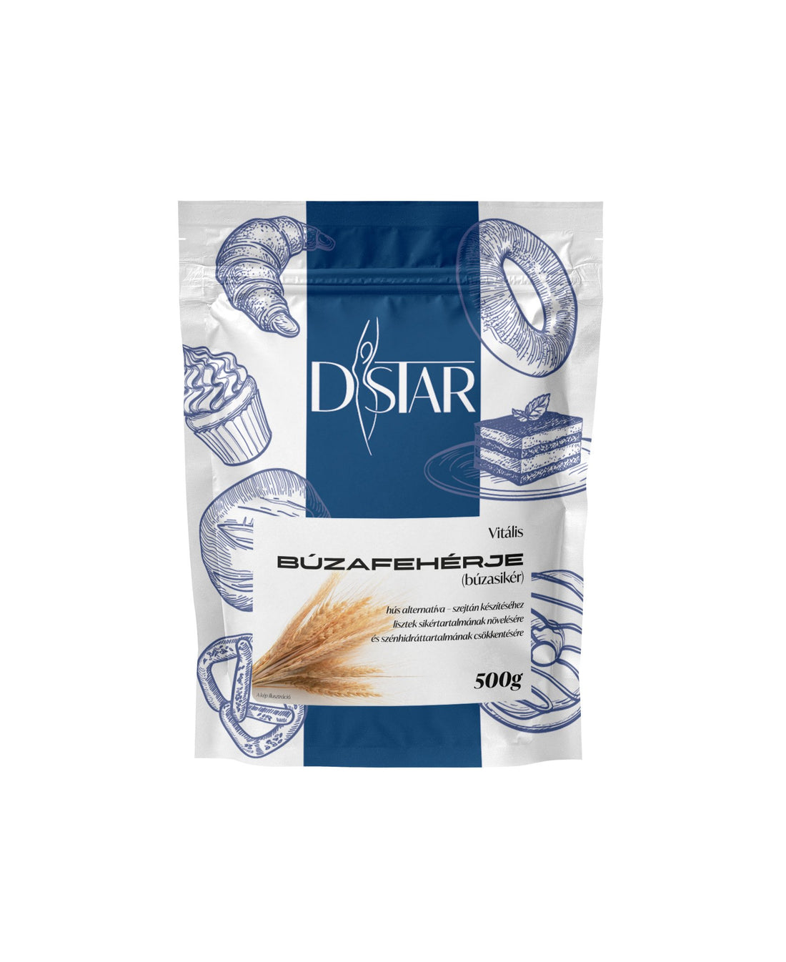 D-Star pšeničný proteín (pšeničný lepok) 500 g - 95624