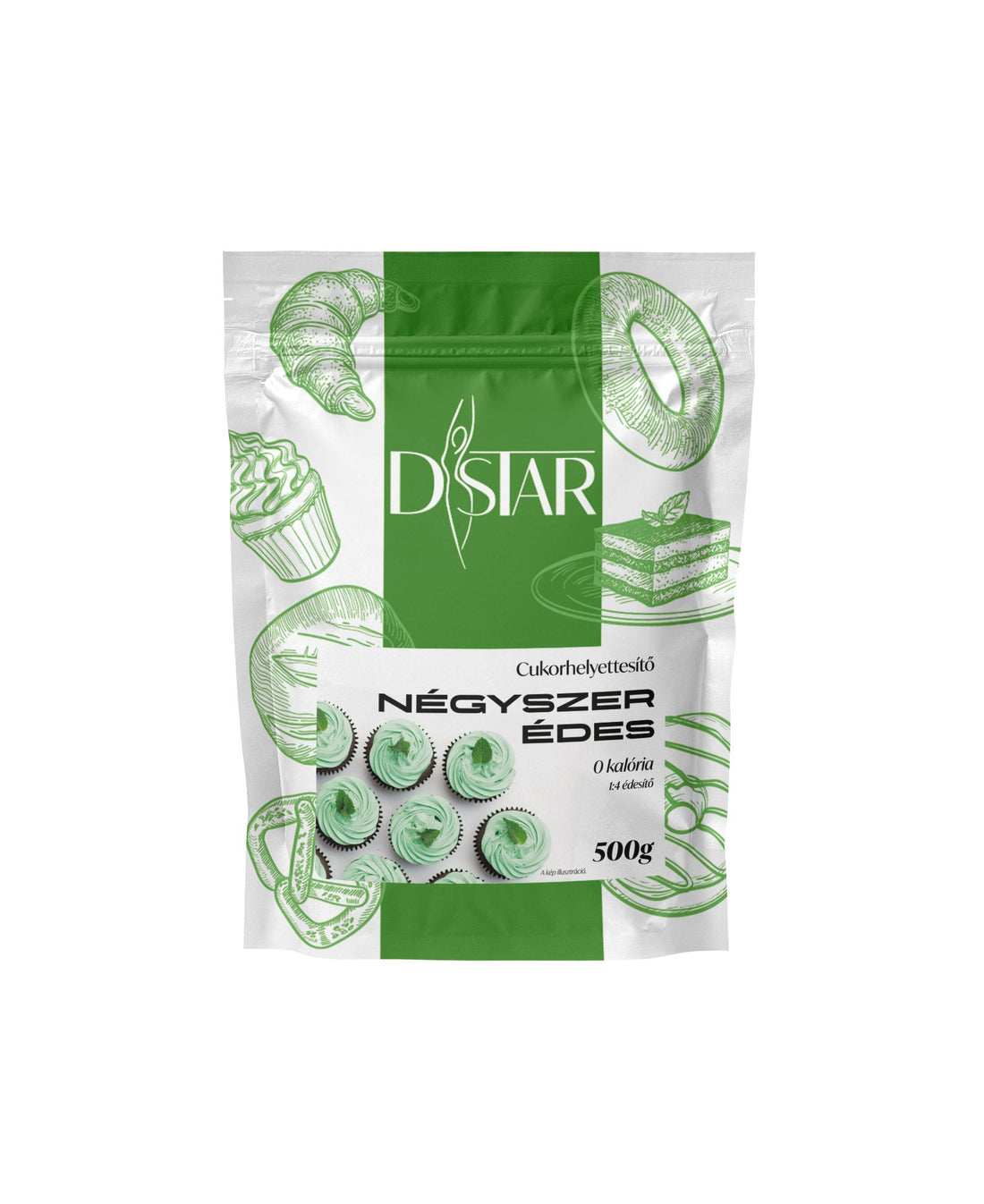 D-Star štyrikrát sladidlo 500 g - 95622