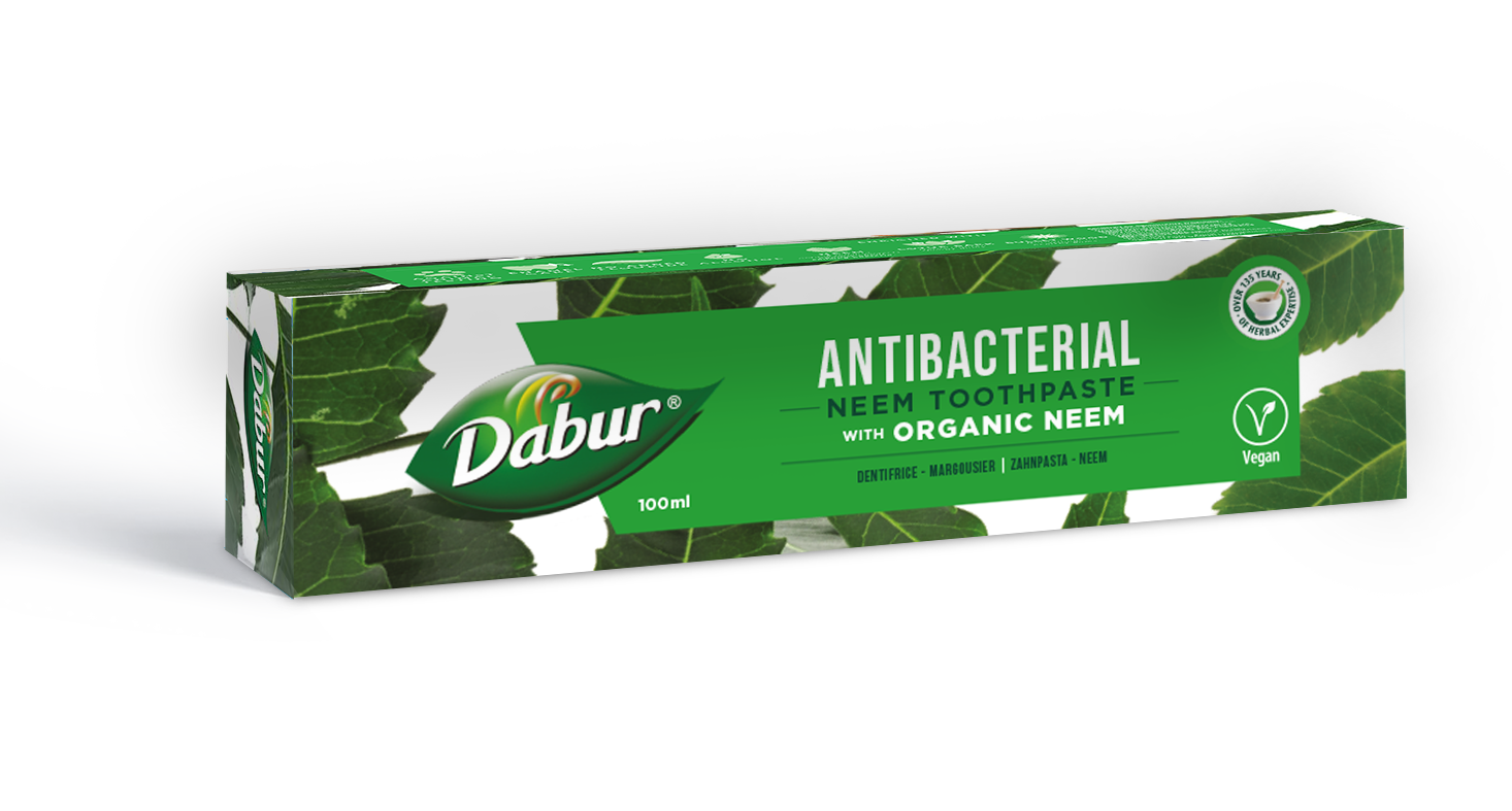 Dabur herbal zubná krém s extraktom z nem s organickou zložkou 100 ml