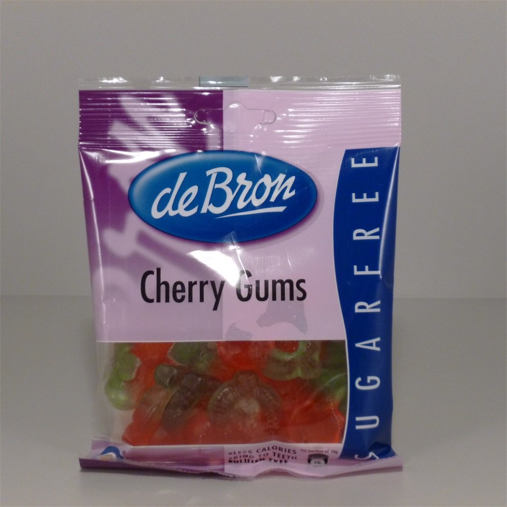 Debron višňové gumové  cukoríky 90 g - 42348