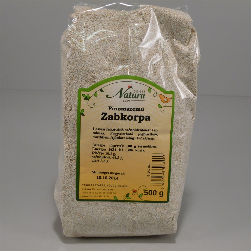 Dénes Natura Ovsené otruby jemnozrnné 500 g - 17637
