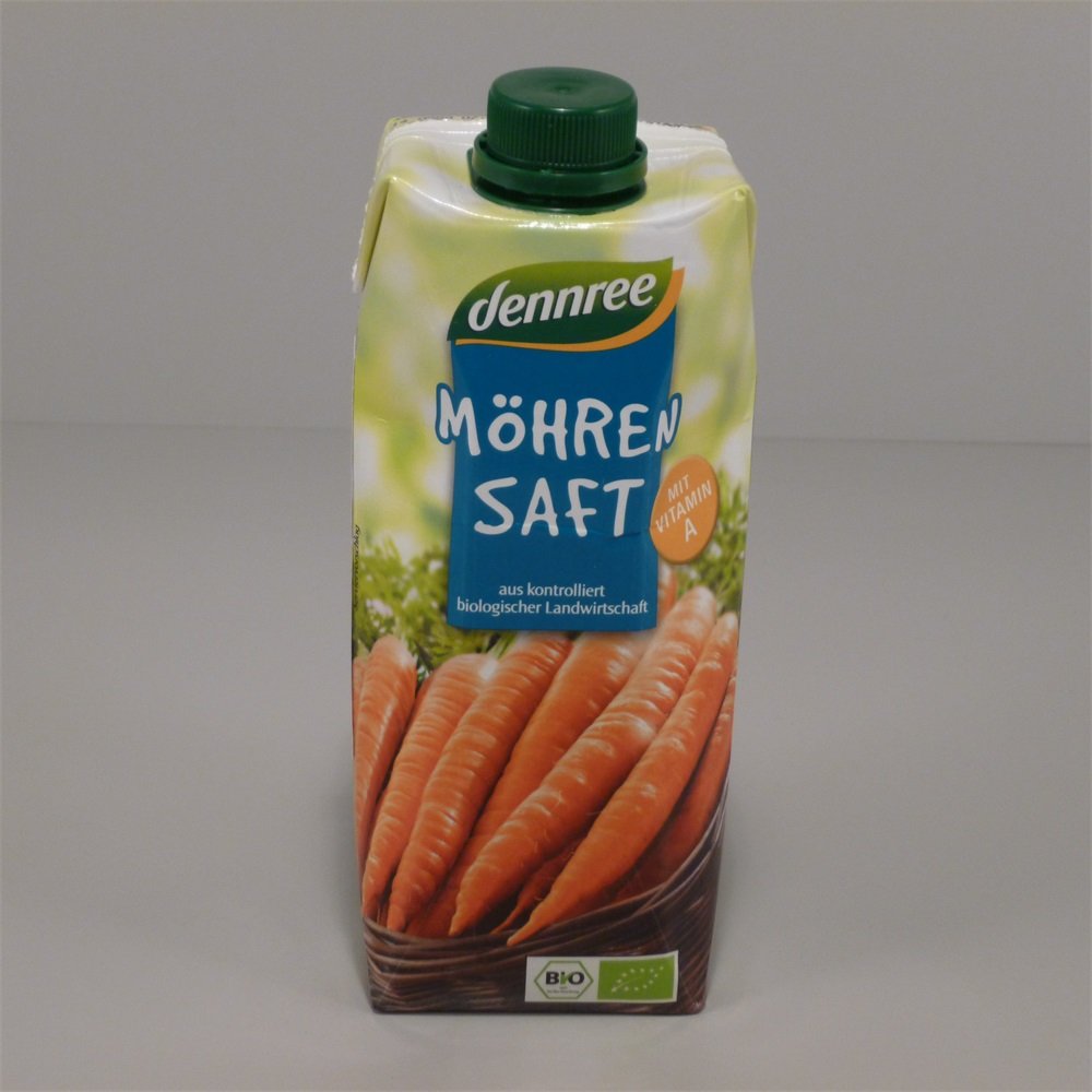 Dennree bio mrkvová šťava 500 ml - 39729