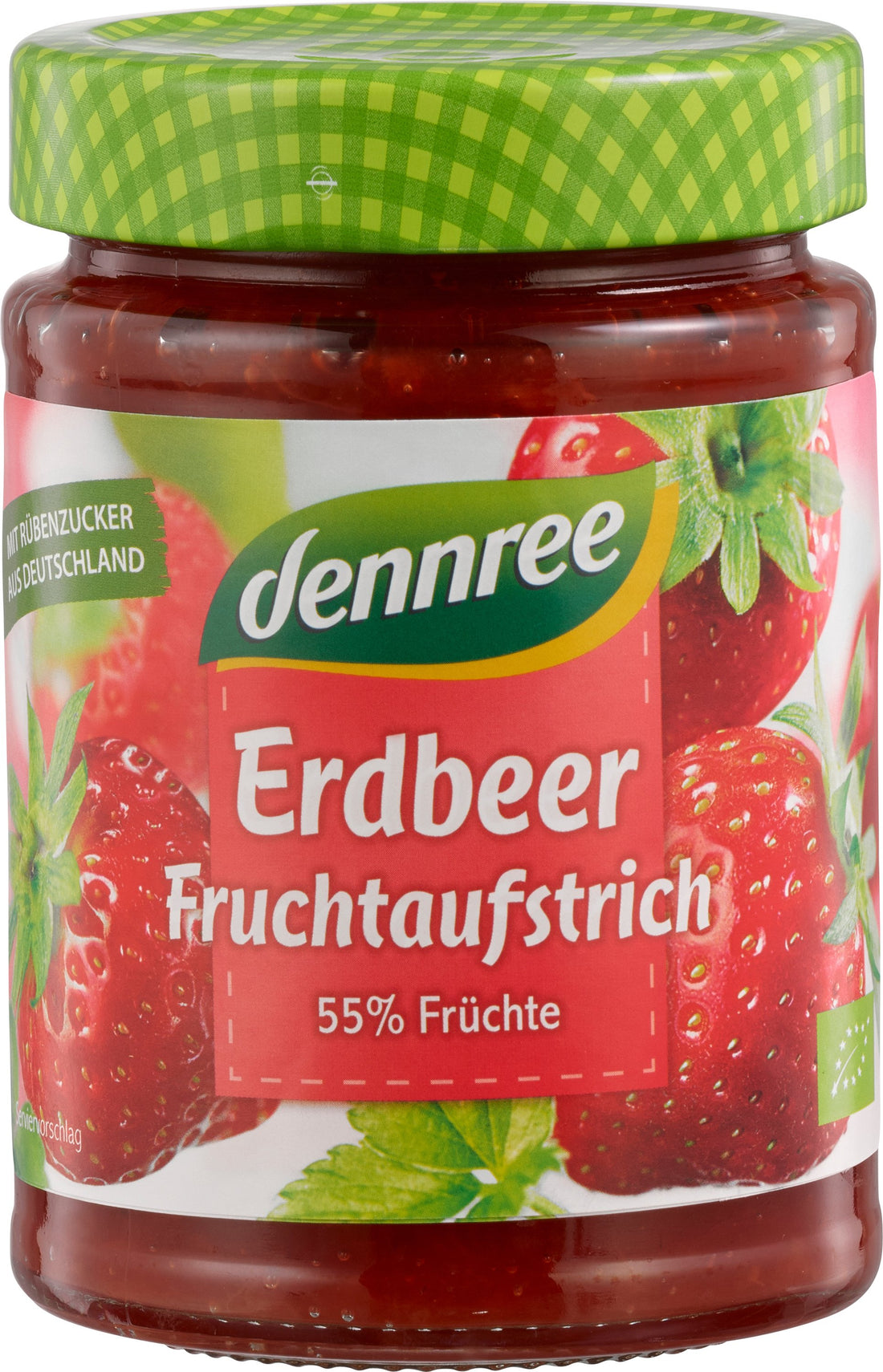 Dennree organický jahodový džem s 55% obsahom ovocia 340 g - 87267