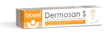 Bioeel dermosan s (síra10%) sírová masť 70 g - 95837