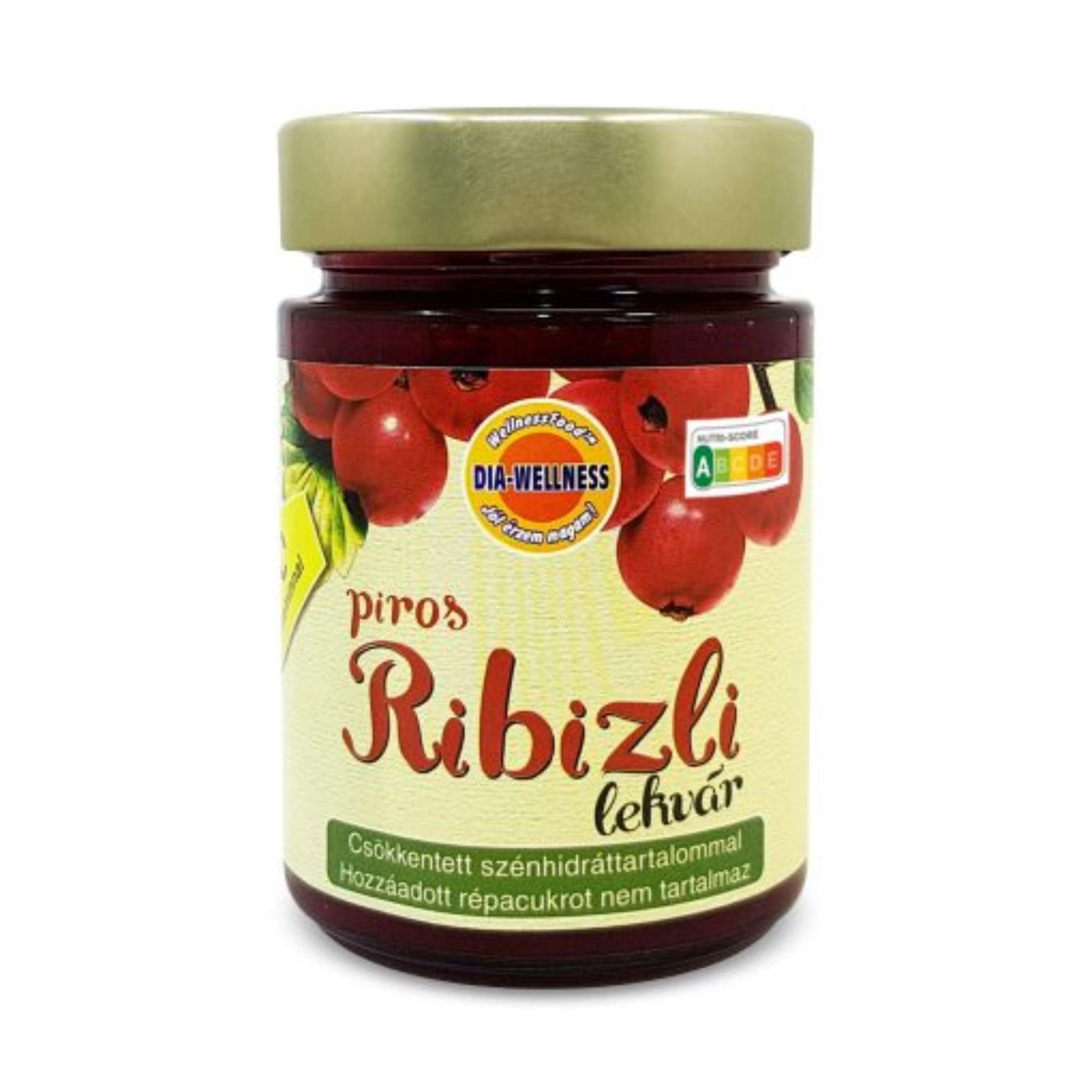Dia-Wellness džem z červených ríbezlí 380 g - 39939