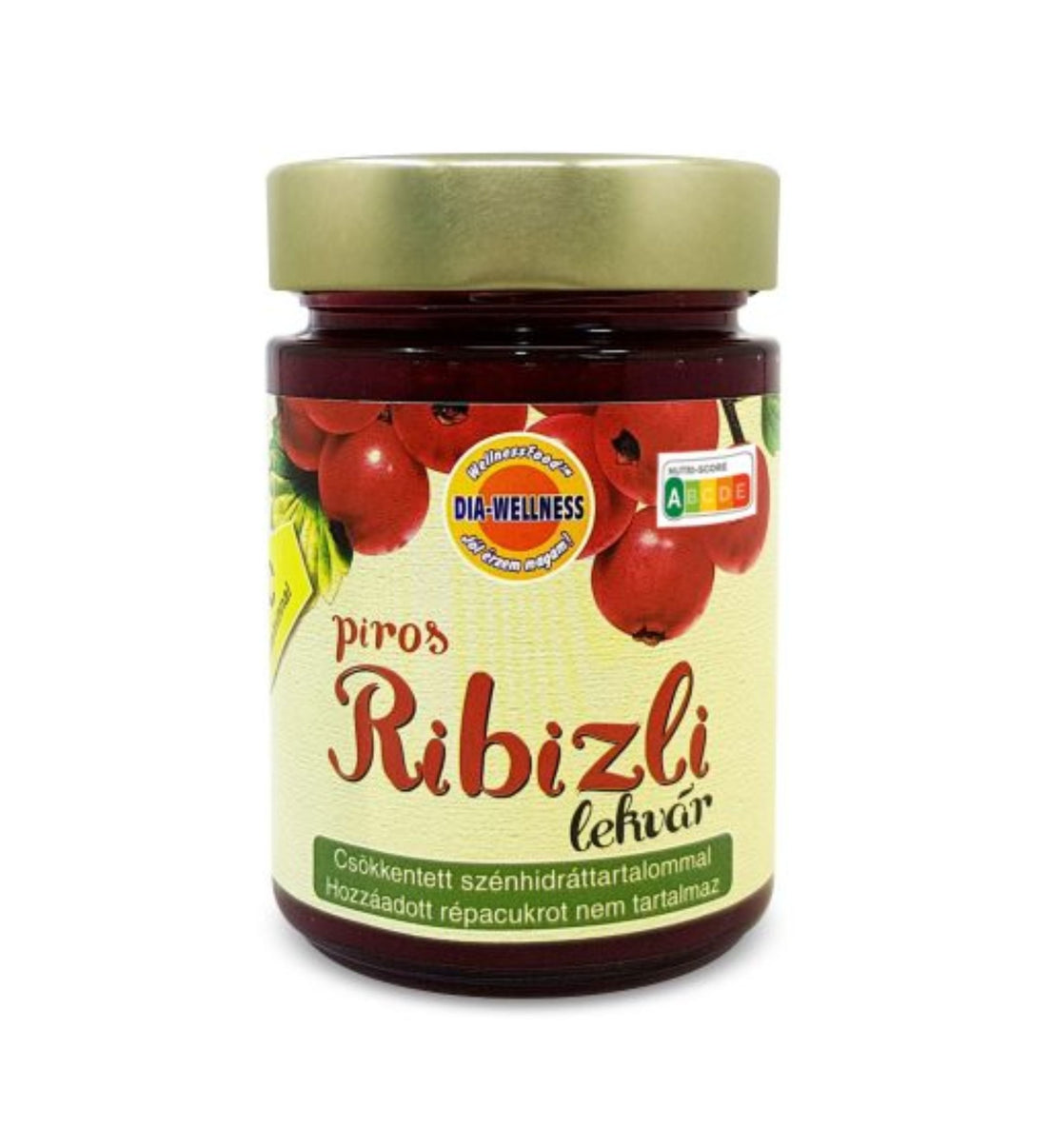 Dia-Wellness džem z červených ríbezlí 380 g - 39939