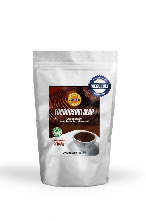 Dia-Wellness horúca čokoláda v prášku 250 g - 10858