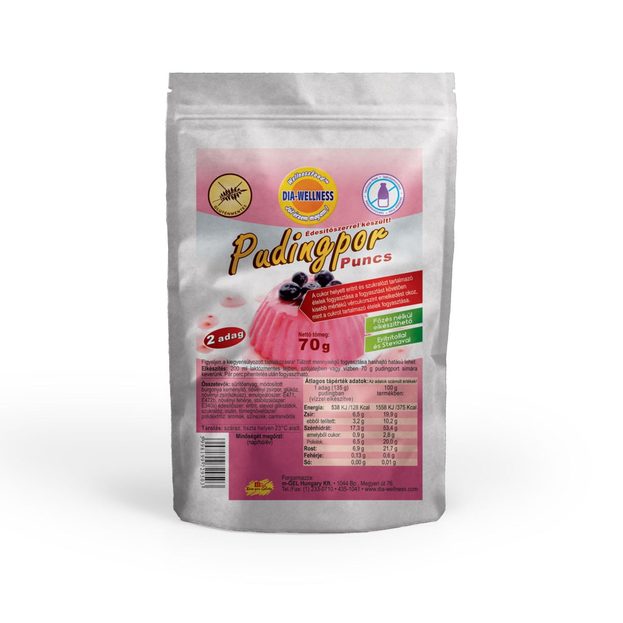 Dia-Wellness studený pudingový punč 70 g - 39508
