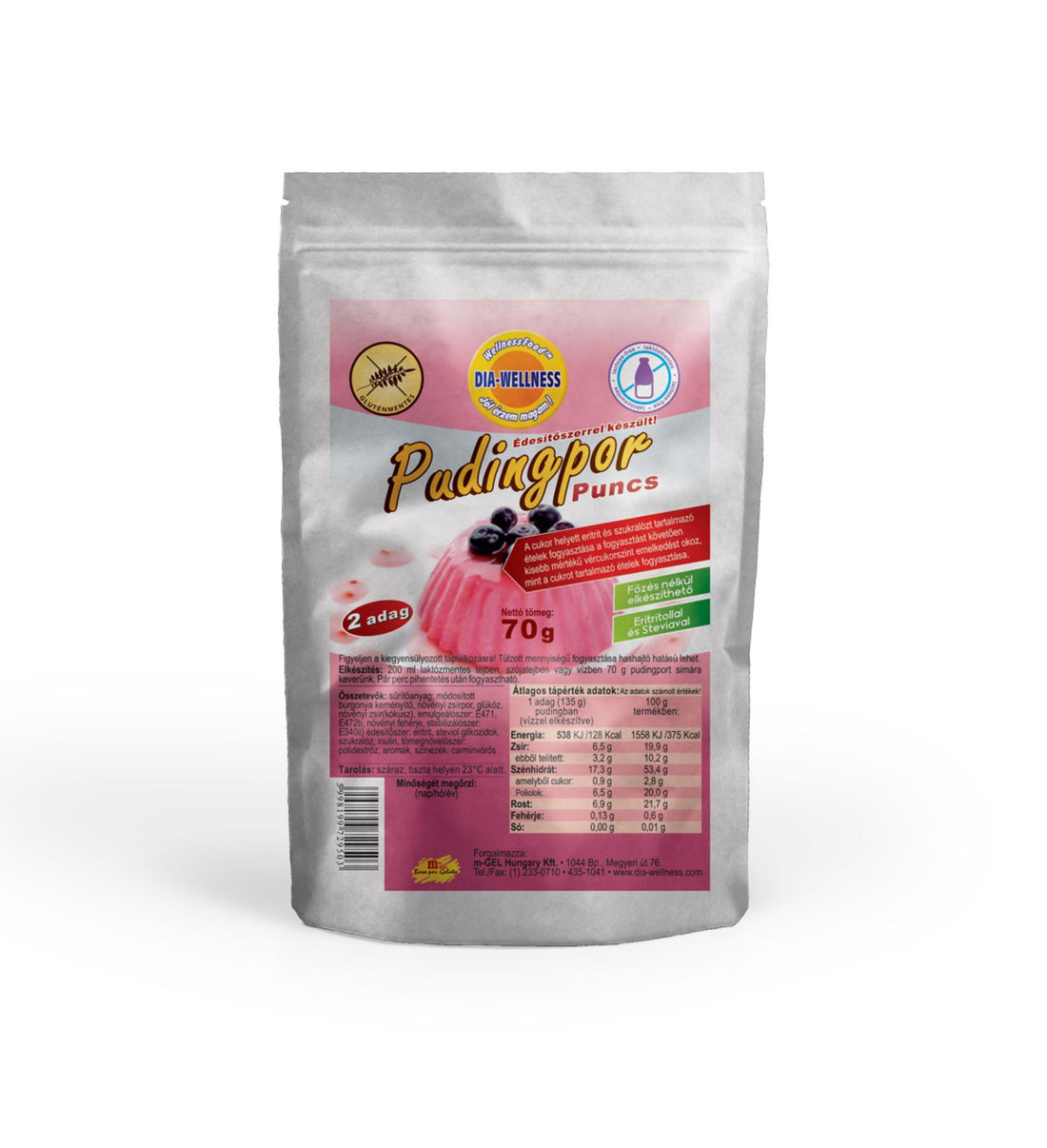 Dia-Wellness studený pudingový punč 70 g - 39508