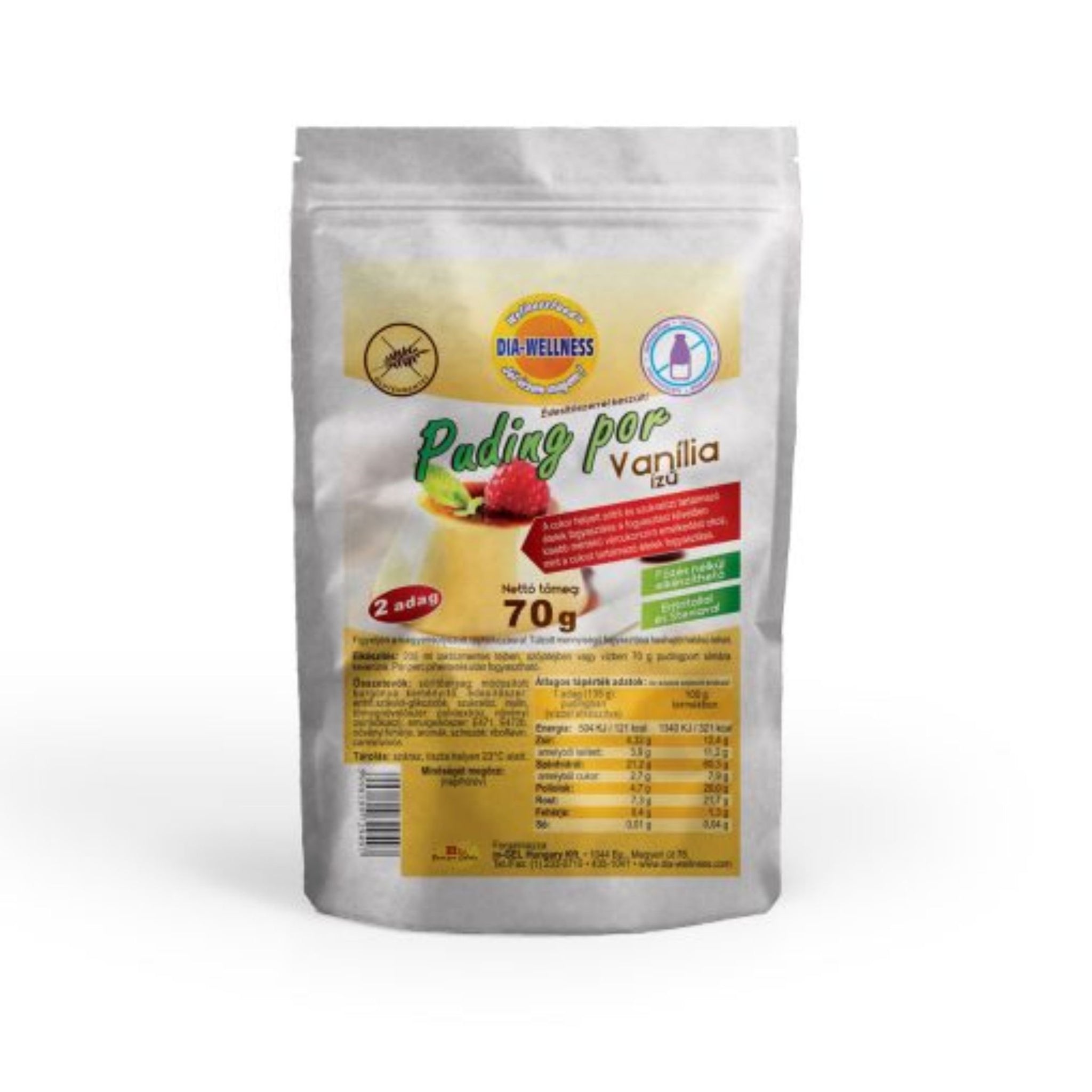 Dia-Wellness studený puding vanilkový 70 g - 39513