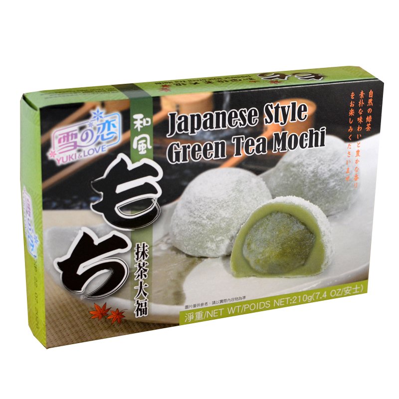Yukilove mochi - zelený čaj 210 g - 83396