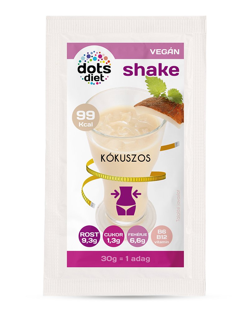 Dotsdiet šejk v prášku kokosový 210 g - 96174