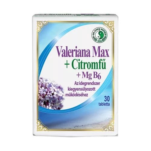Dr.chen Valeriana max lemongrass tablety 30 kusov - 41461