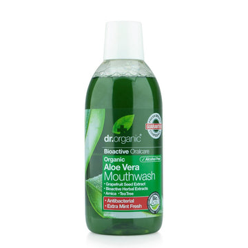 Dr.organic organická ústna voda s aloe vera 500 ml - 11510