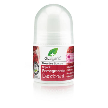 Dr.organic organický guľôčkový dezodorant s granátovým jablkom 50 ml - 15249