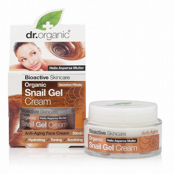 Dr.organic bioaktívny slimáčí gél krém na tvár 50 ml - 43486