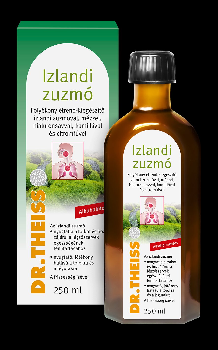 Dr.Theiss Islandský lišajník tekutý doplnok stravy 250 ml - 94417