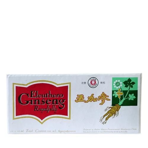 Dr.chen ženšen eleutero ampulka 10x10ml 100 ml - 13406