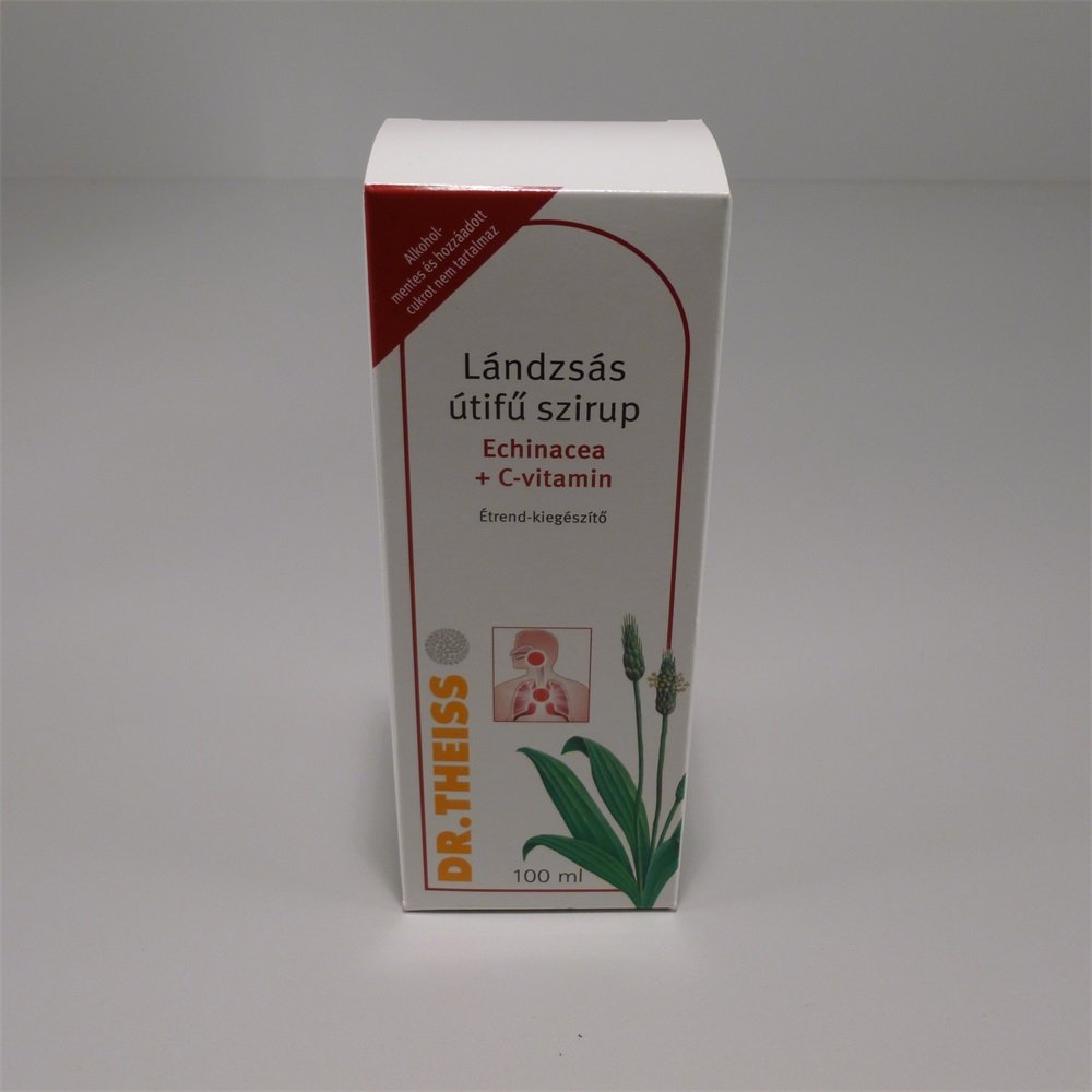 Dr.Theiss Tekutý sirup zo skorocela kopijovitého  a echinacea vitamín c tekutý doplnok stravy 100 ml - 29189