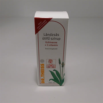 Dr.Theiss Tekutý sirup zo skorocela kopijovitého  a echinacea vitamín c tekutý doplnok stravy 100 ml - 29189