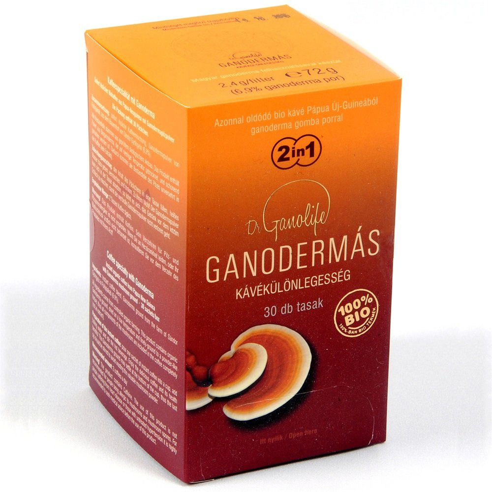 Dr. Ganolife organická káva ganoderma 2 v 1 72 g - 50865
