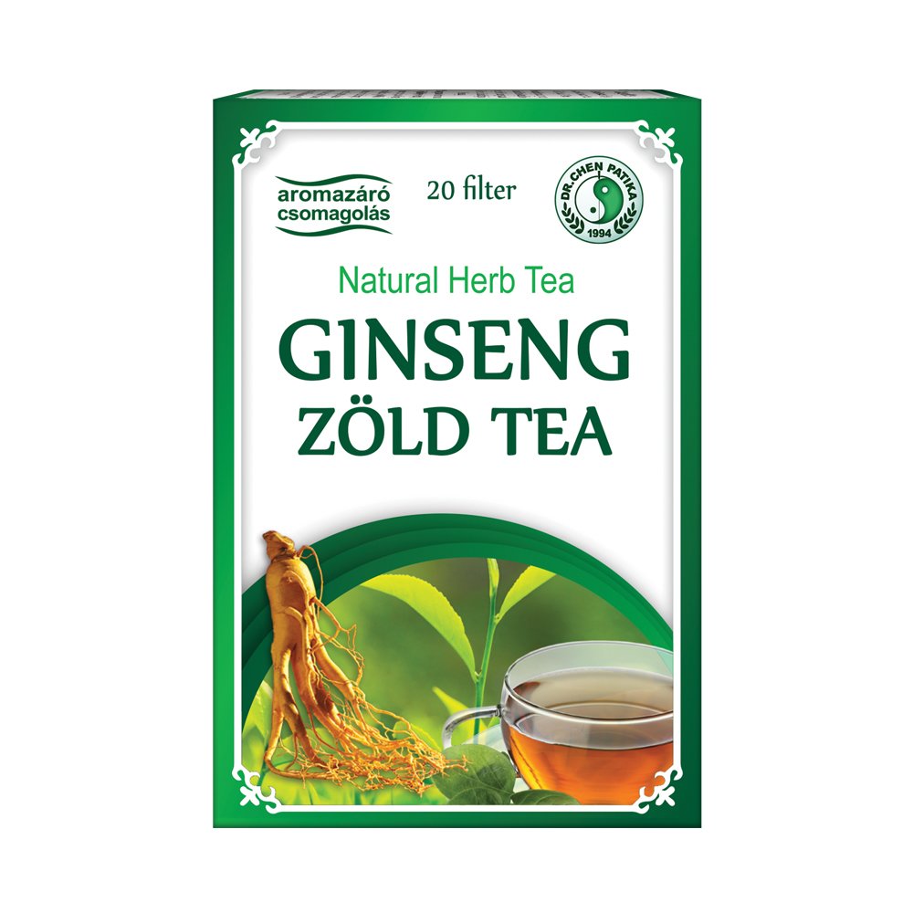 Dr.chen ženšen a zelený čaj 20x3g 60 g - 13410