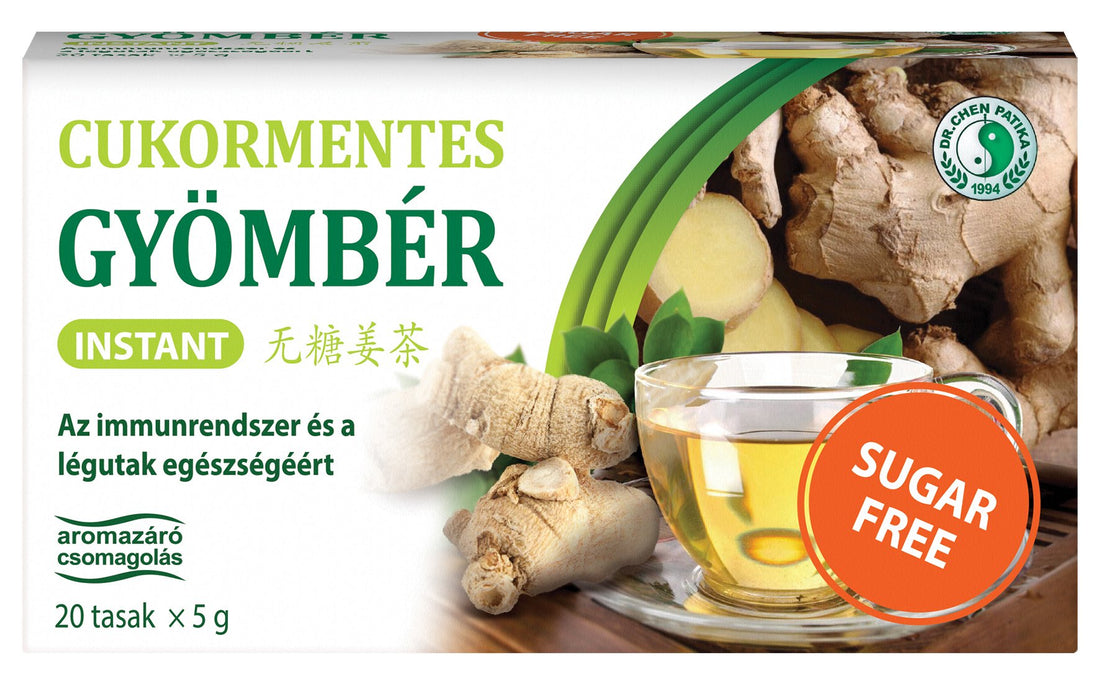 Dr. Chen instantný zázvorový čaj bez cukru 100 g - 81823