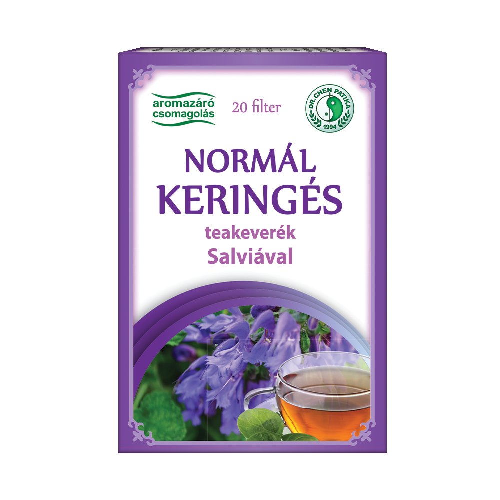 Dr. Chen čajová zmes pre normálny obeh so šalviou 20x2,5g 50 g - 18865