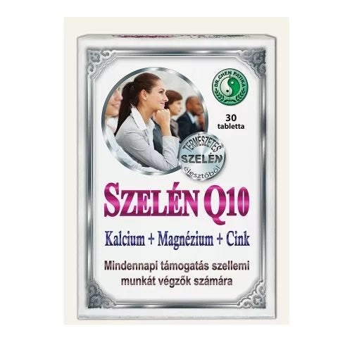 Dr.chen Selén Q10+ Ca+ Mg+ zinok 30 tabliet - 26884