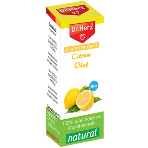 Dr.Herz esenciálny olej citrón 10 ml 10 ml - 47257