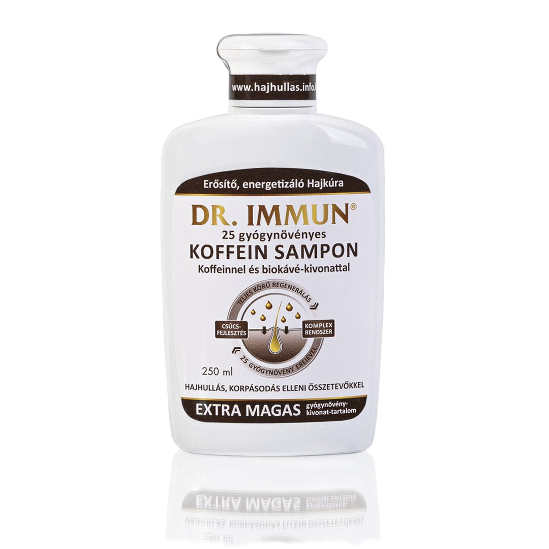 Dr.Immun  25 bylinný šampón s kofeínom a extraktom z organickej kávy 250 ml - 85323