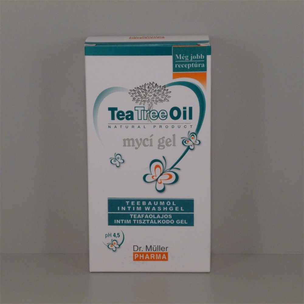 Dr.müller dámsky intímny čistiaci gél s čajovníkovým olejom 200 ml - 42951