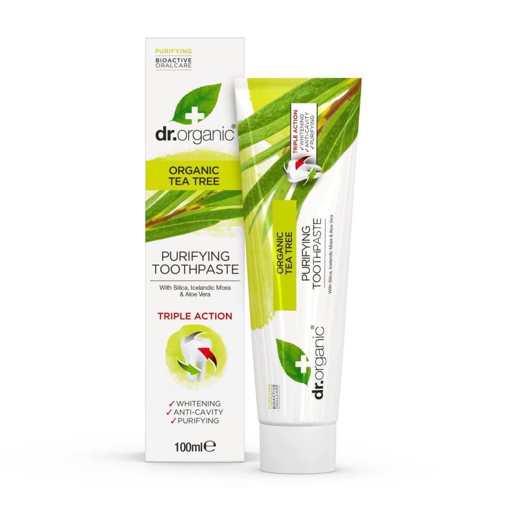 Dr. Organic organická zubná pasta z čajovníka 100 ml - 11516