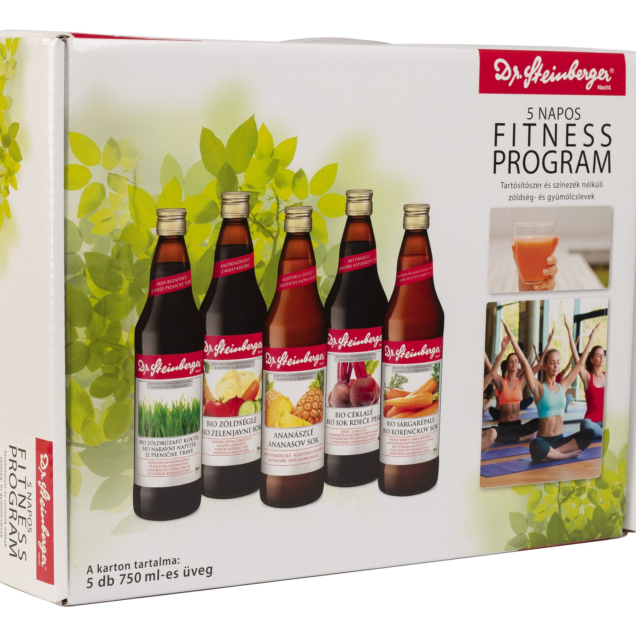 Dr. Steinberger 5-dňový fitness program 5 ks - 23680